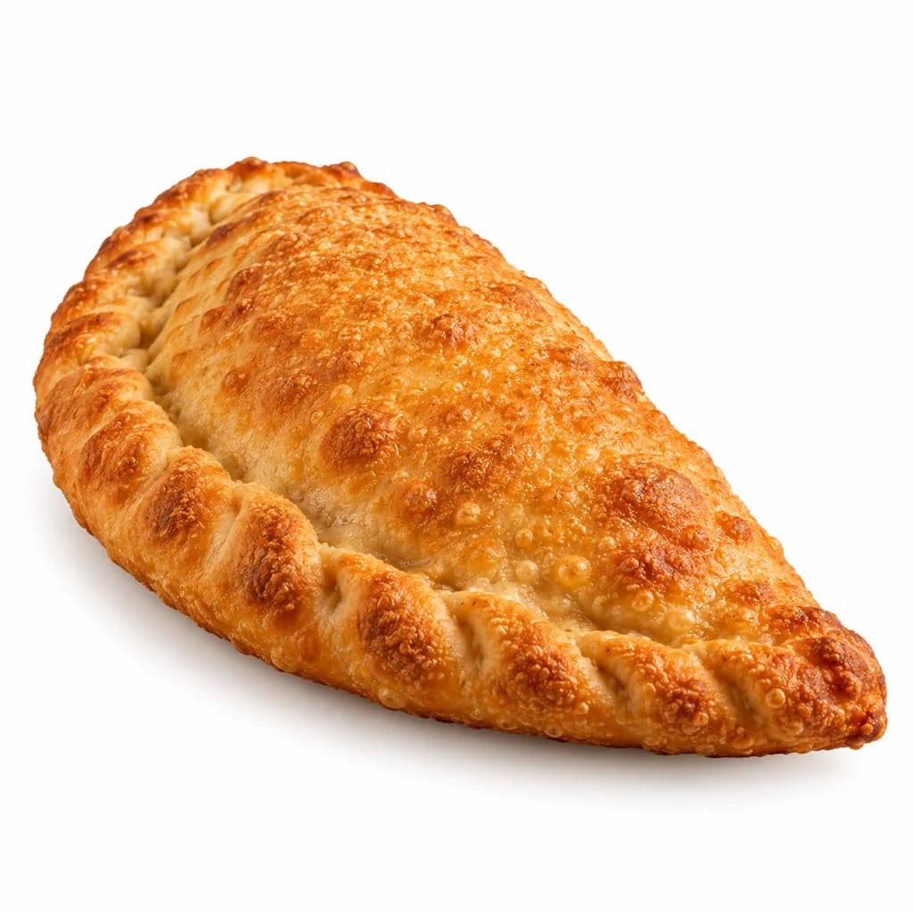 Calzone fritto funghi e salsiccia