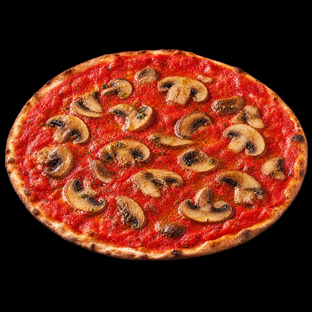 Rossa con funghi